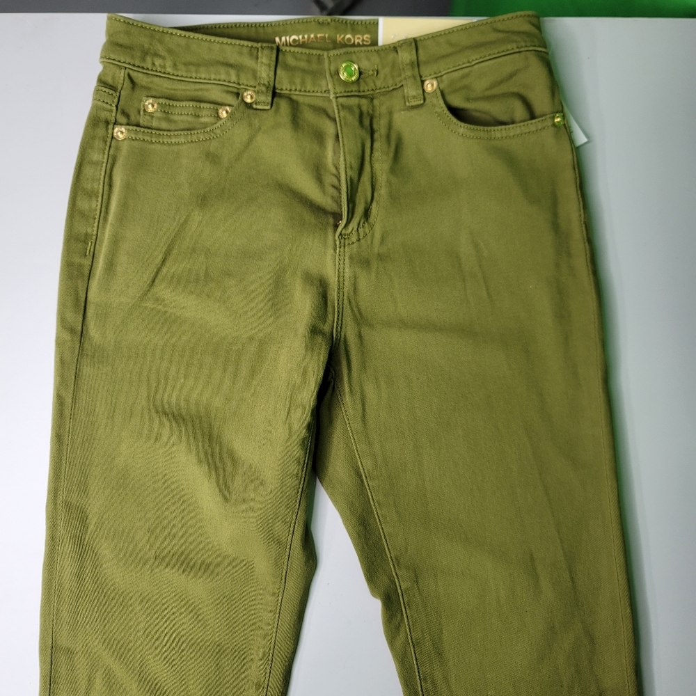 Women's  Michael Kors Smoky Olive Skinny Pants